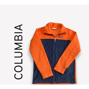 COLUMBIA FLEECE JACKET BOYS MEDIUM